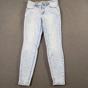 M. Jeans By Maurices Womens Size Medium High Rise Skinny Light Wash